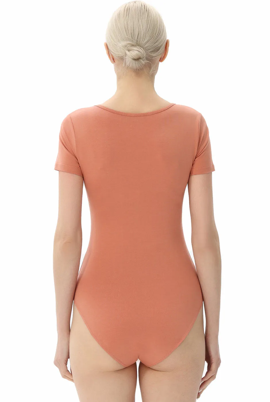 Kimi   Kai Women's U-Neck Basic Bodysuit