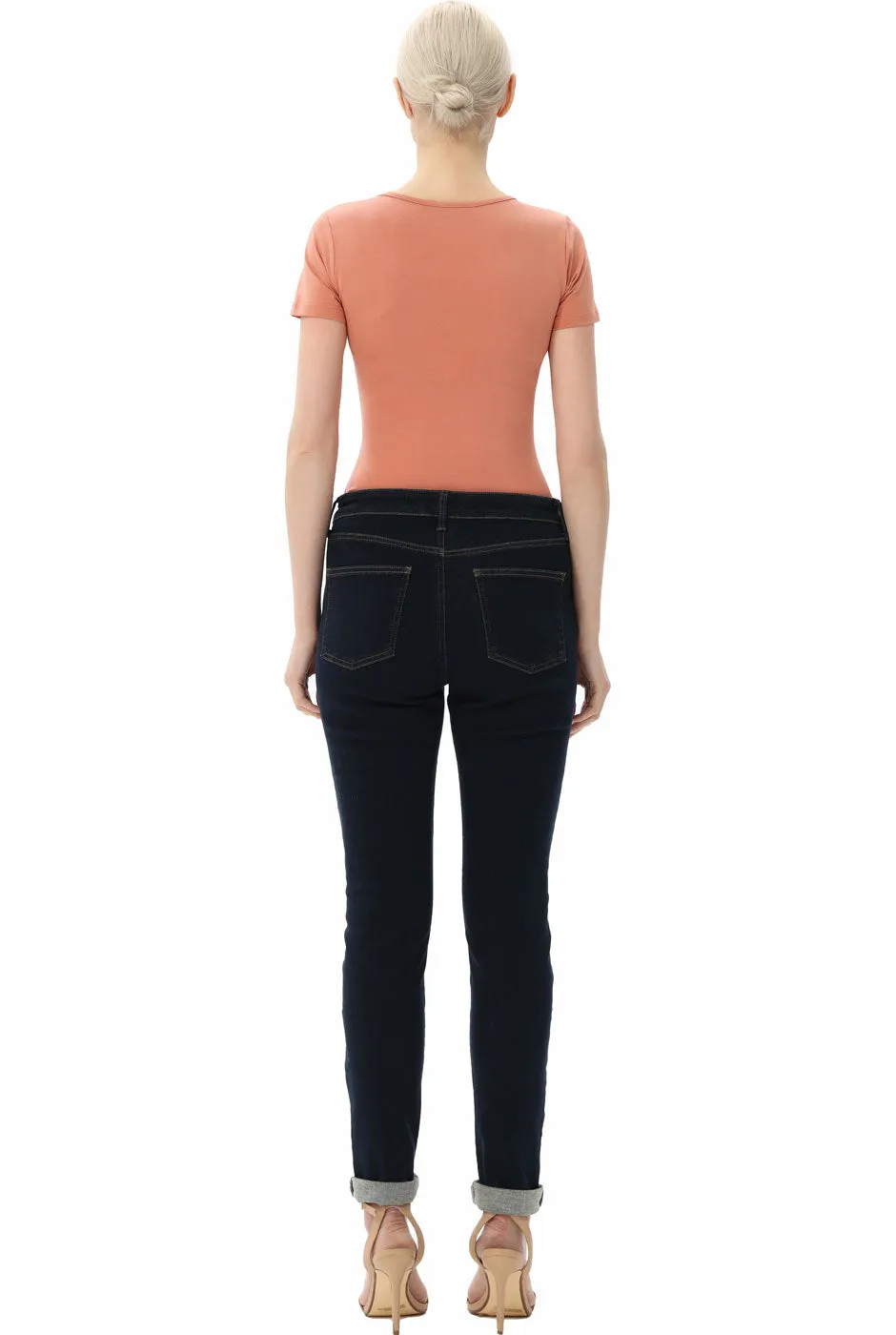 Kimi   Kai Women's U-Neck Basic Bodysuit