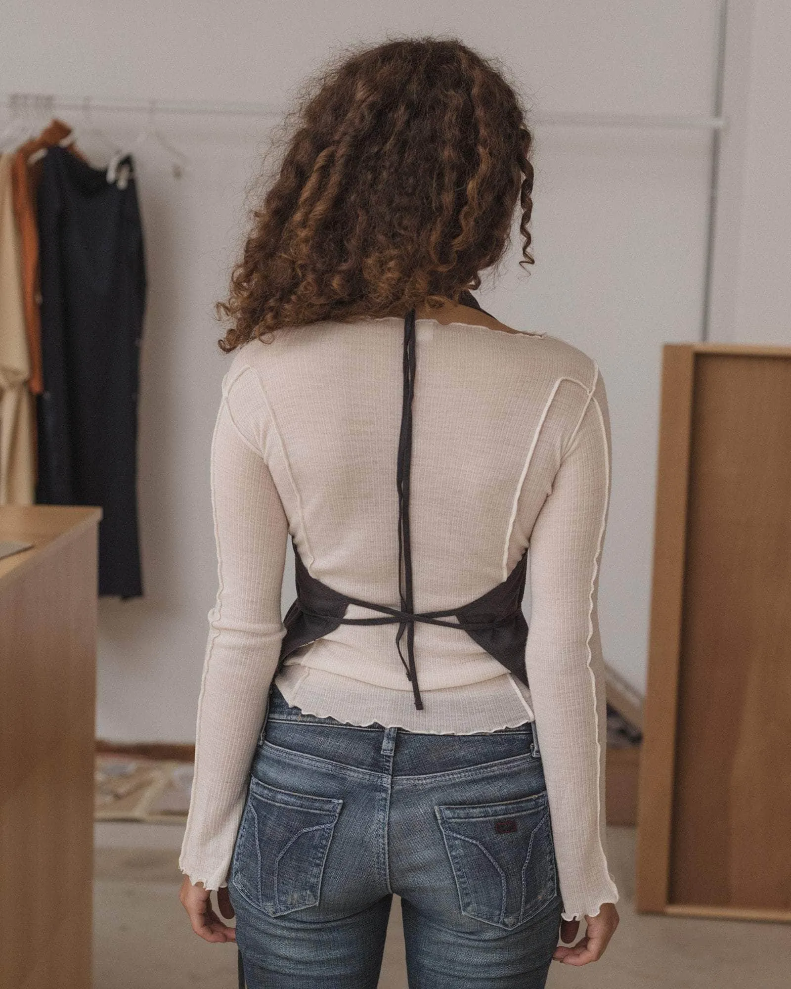 Lei Apron Top