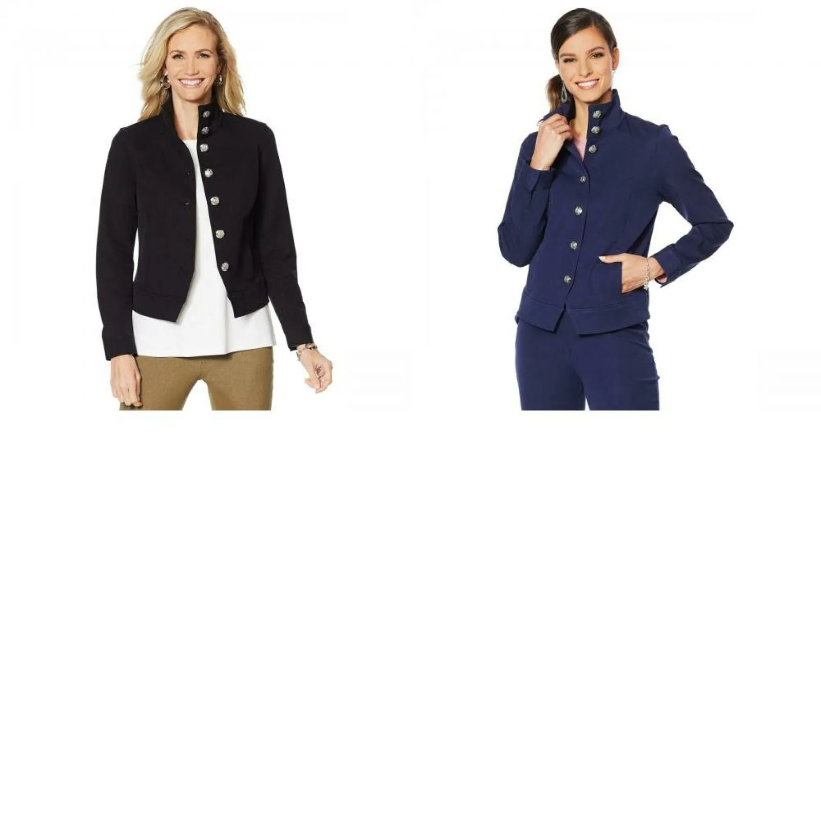 Lemon Way Women's Flawless Twill Military Jacket