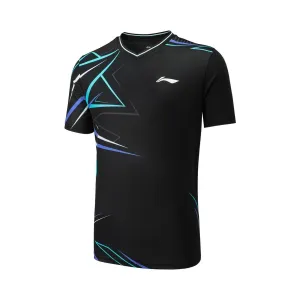 Li-Ning QA Mens Badminton T-Shirt - Black