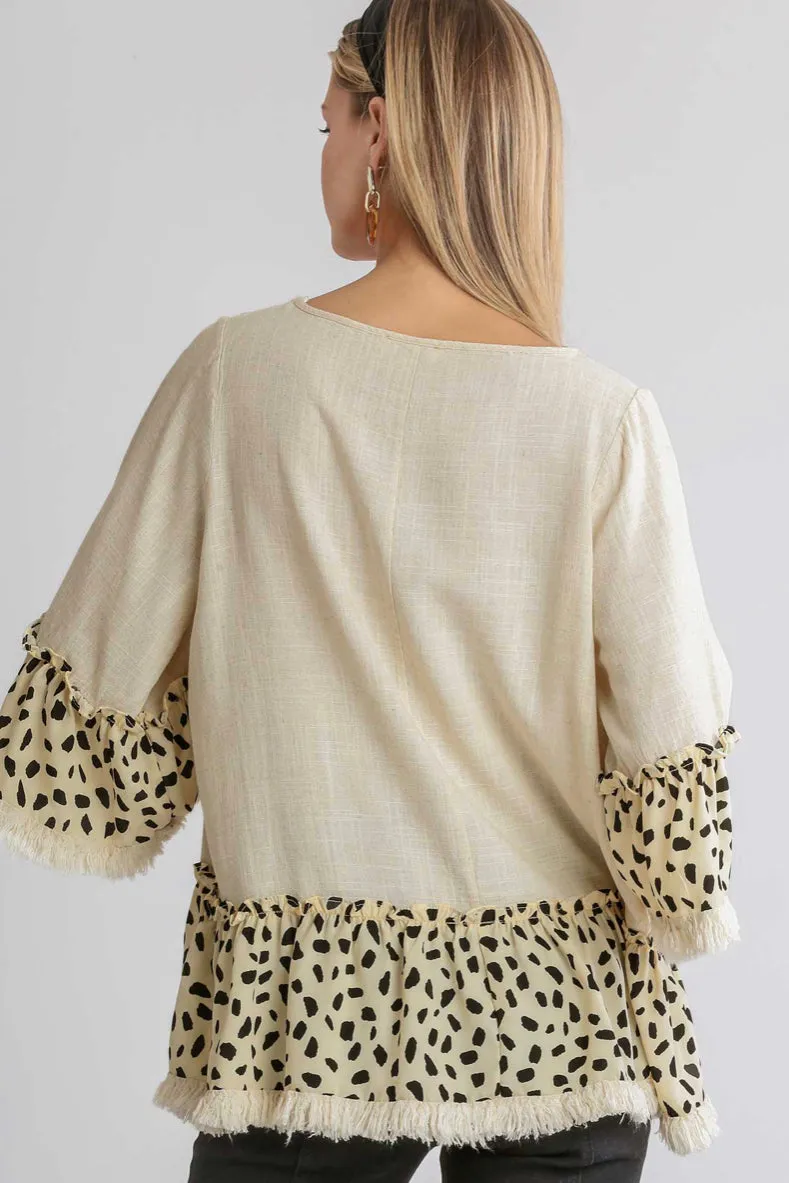 LINEN BELL SLEEVE