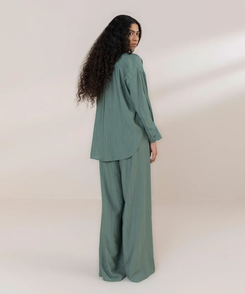 Loose-Fit Textured Shirt