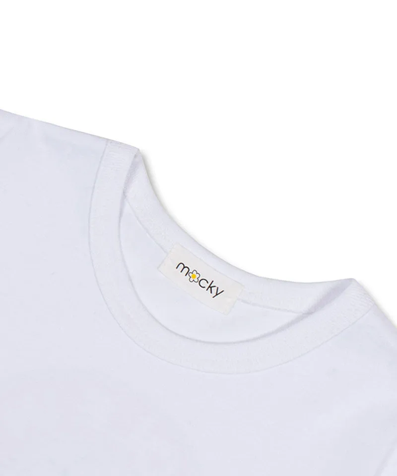 MACKY Golf: Hole-In Cup T-Shirt - White-Green