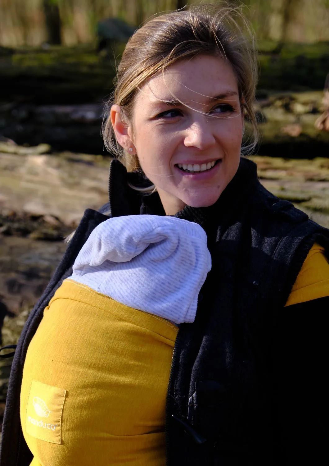 Manduca Sling Organic Cotton Baby Wrap Gold
