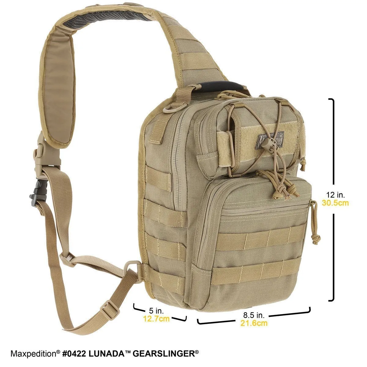 Maxpedition Lunada Gearslinger Black