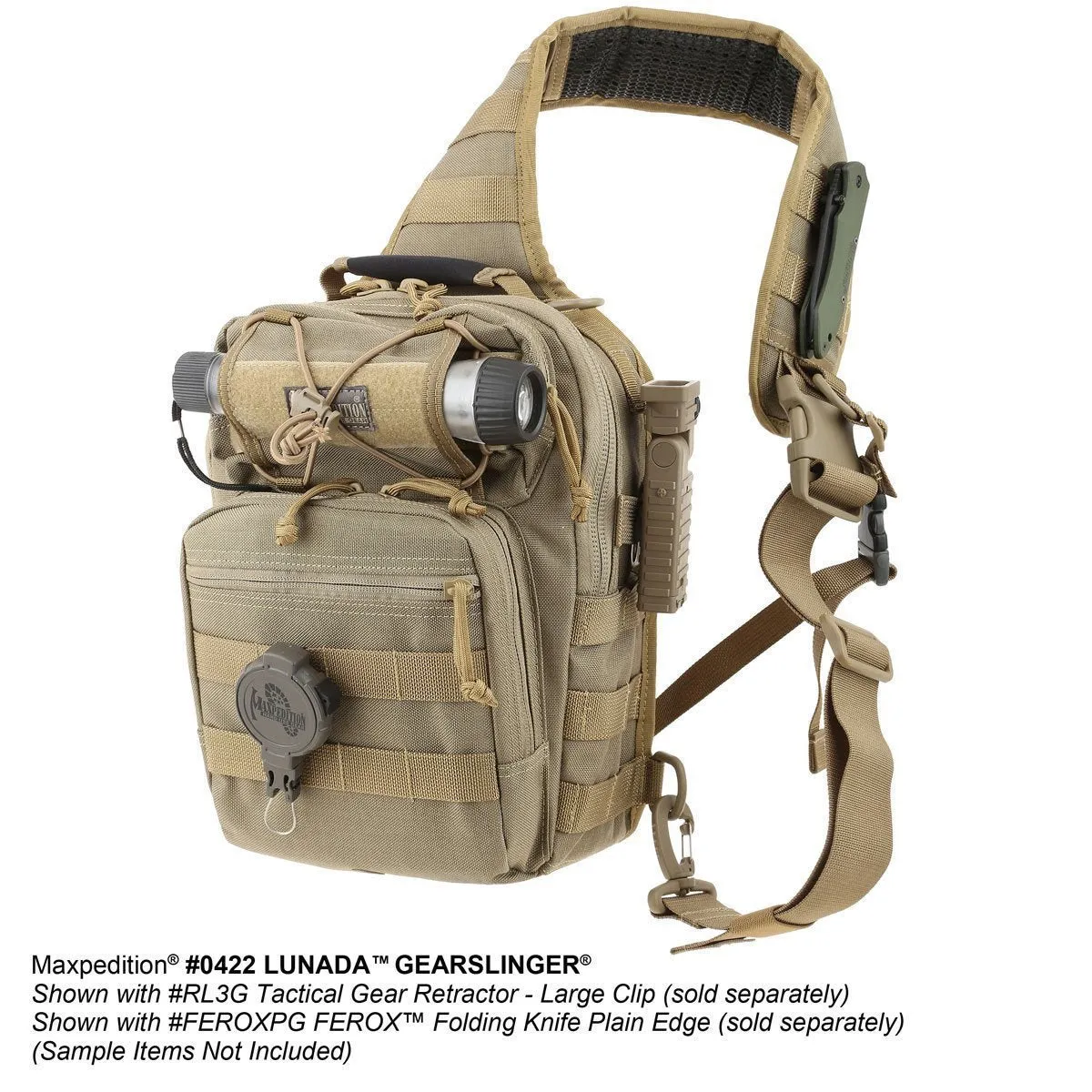 Maxpedition Lunada Gearslinger Black