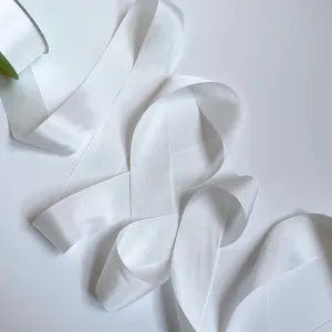 May Arts Silk Ribbon - Undyed 1.25"