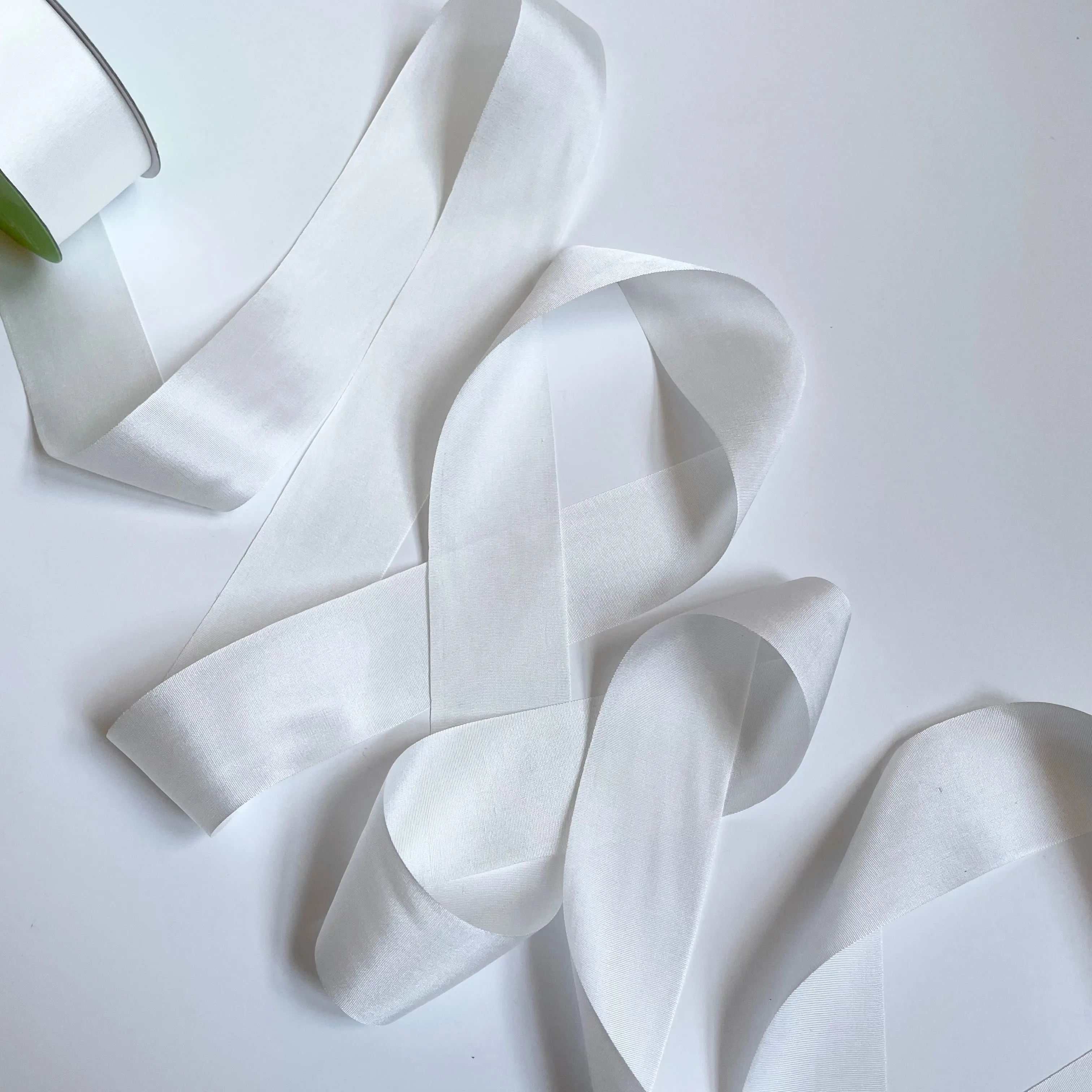 May Arts Silk Ribbon - Undyed 1.25"