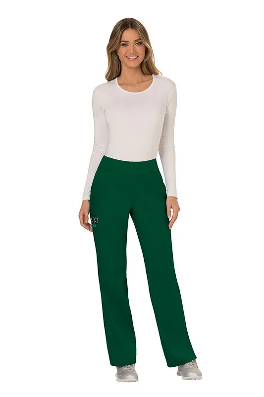 Mid Rise Pull On Cargo Pant