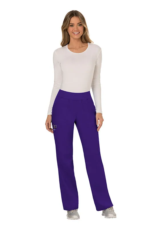 Mid Rise Pull On Cargo Pant