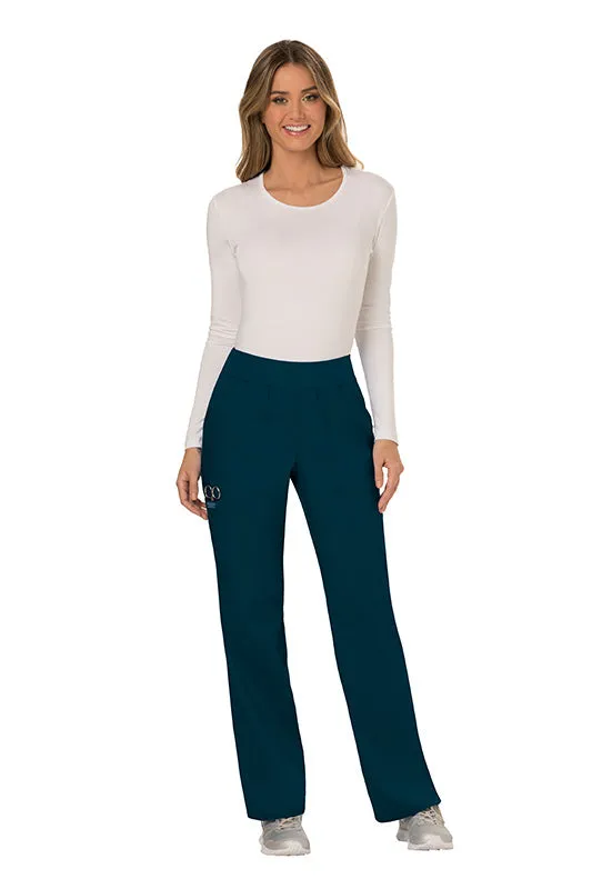 Mid Rise Pull On Cargo Pant