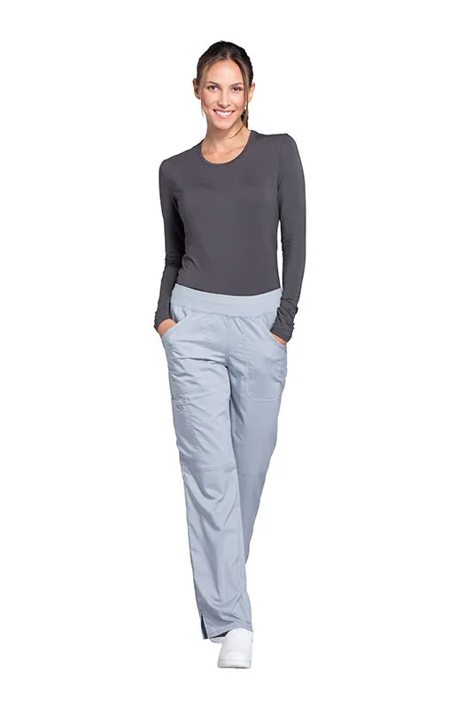 Mid Rise Pull On Cargo Pant