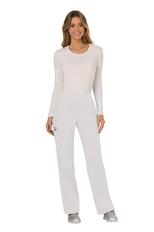 Mid Rise Pull On Cargo Pant