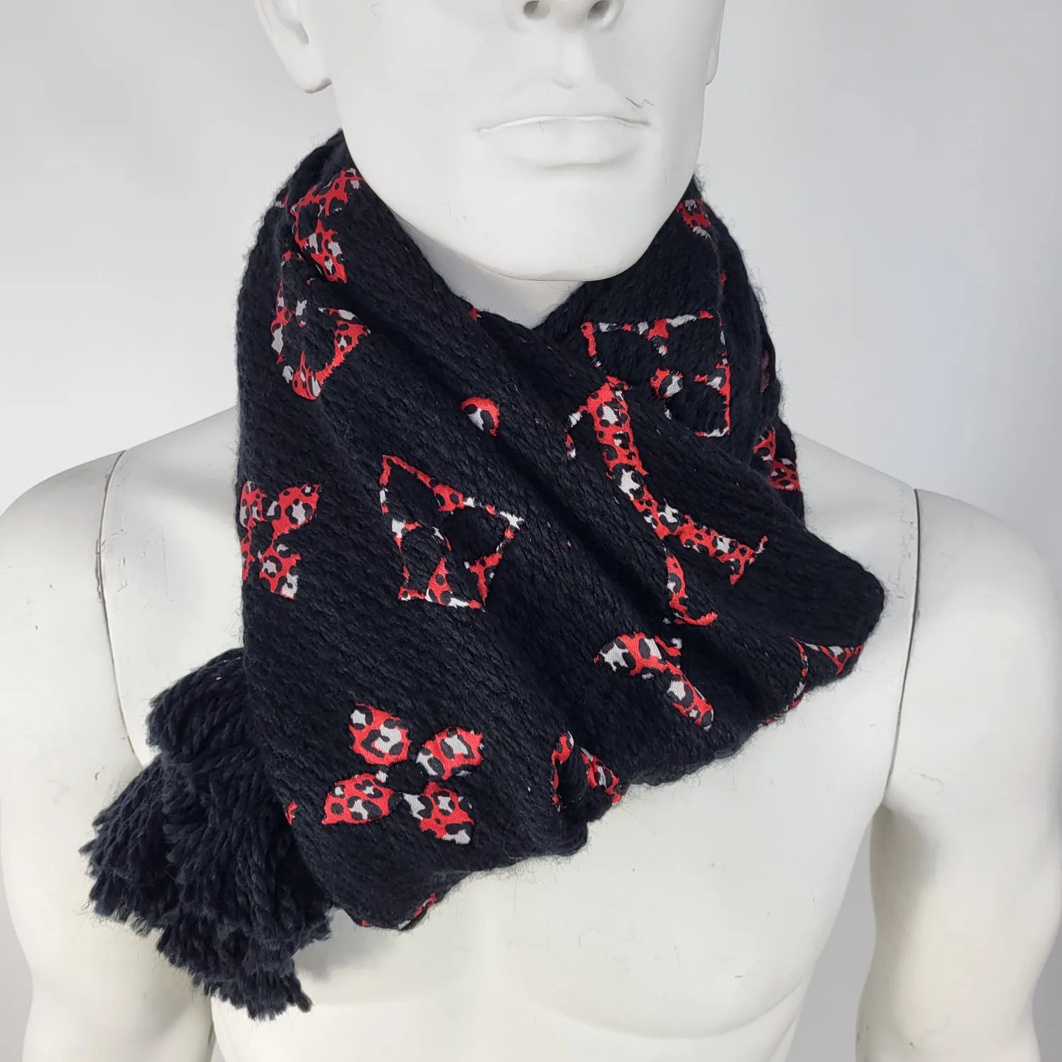 Monogram Giant Logomania Jungle Scarf