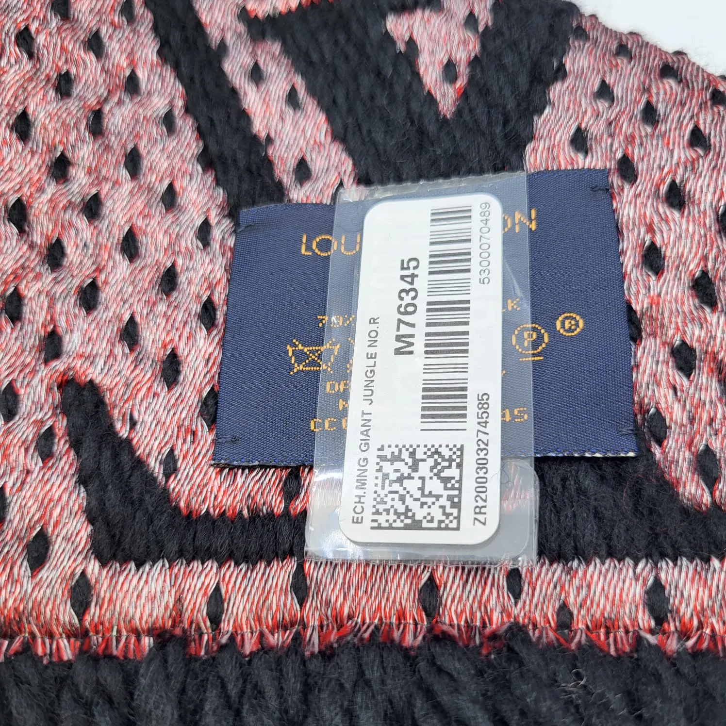 Monogram Giant Logomania Jungle Scarf