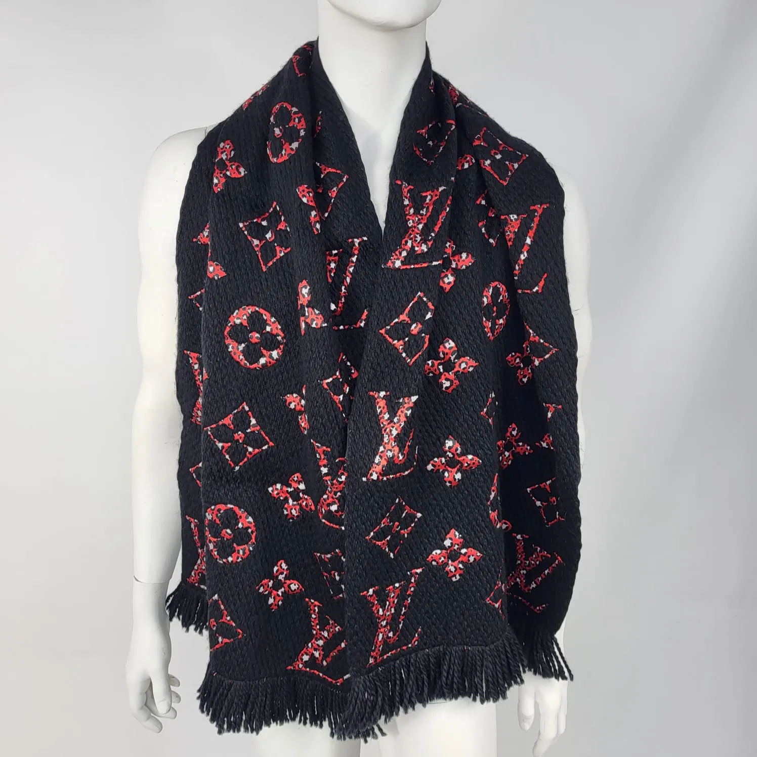 Monogram Giant Logomania Jungle Scarf