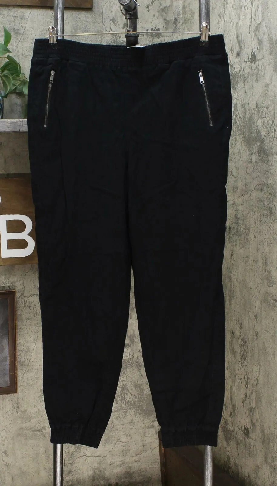 MOTTO Women's Stretch Sateen Jogger Pants
