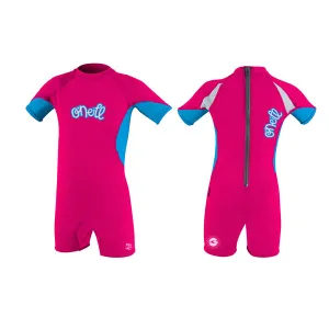 O'Neill - Infant Spring Shorty O'zone Rash Vest/Swimsuit - Watermelon/Tahiti