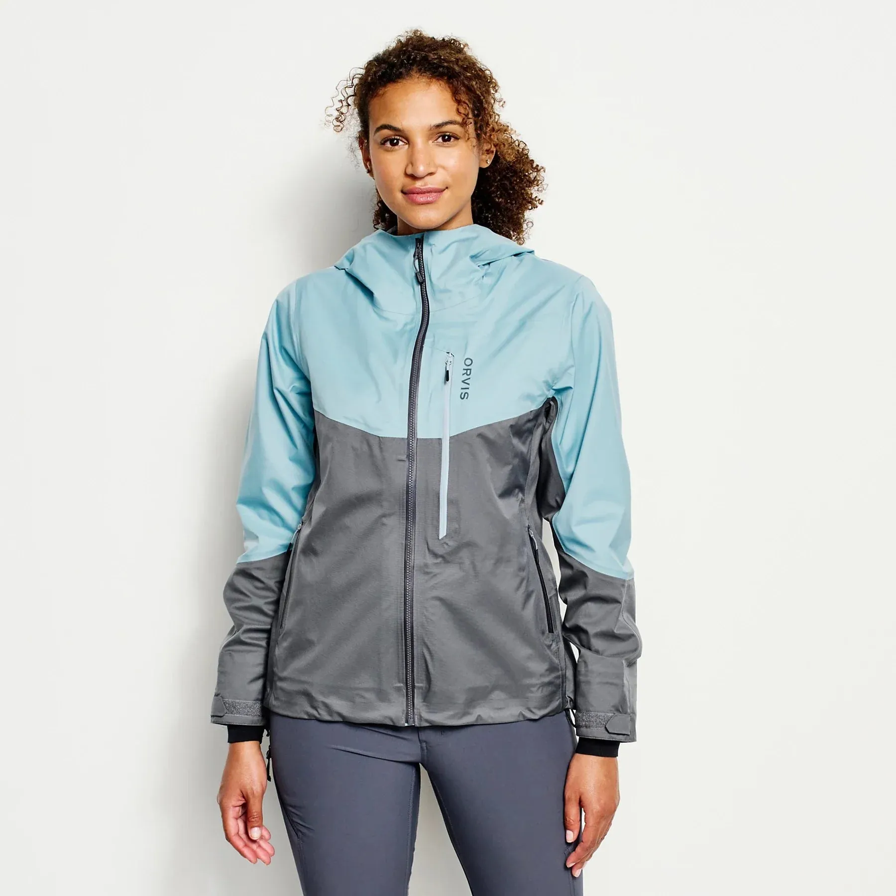 Orvis Women's Women’s Ultralight Wading Jacket - MINERAL BLUE