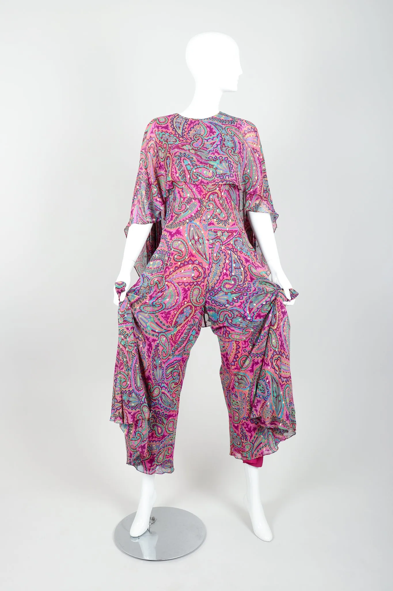 Palazzo Cape Jumpsuit