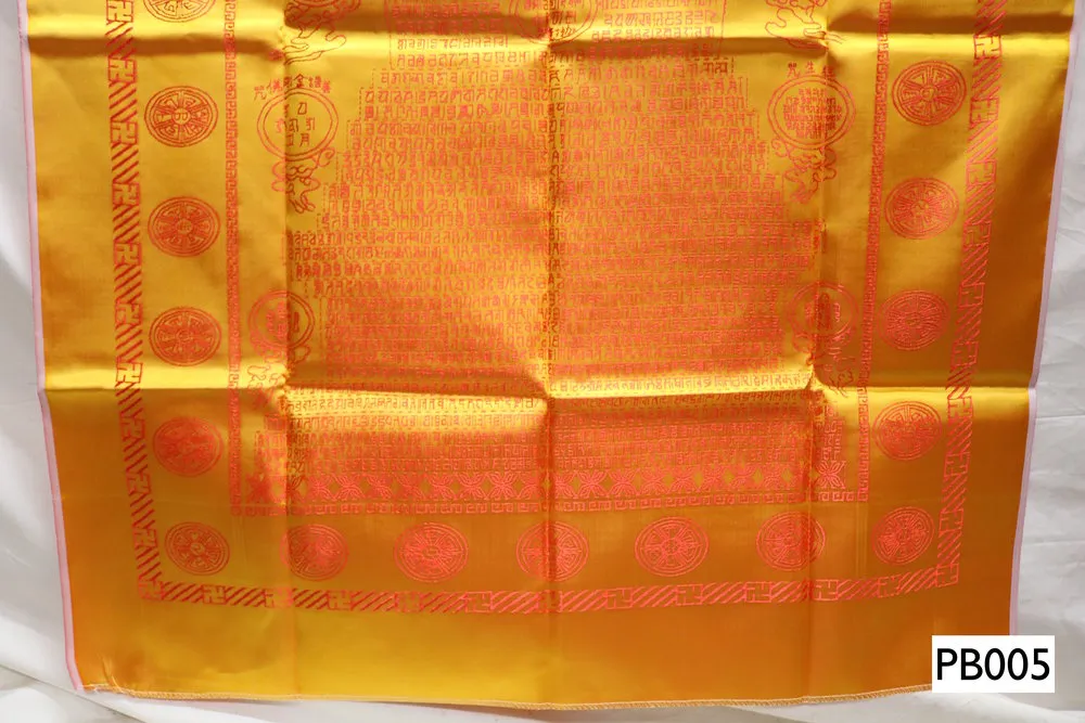 PB005 Buddhism Funeral Blanket 佛經被