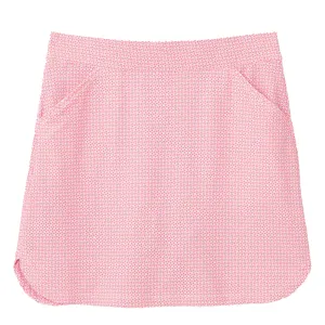 Peter Millar Alice Geo Petal Hem Skort 18"