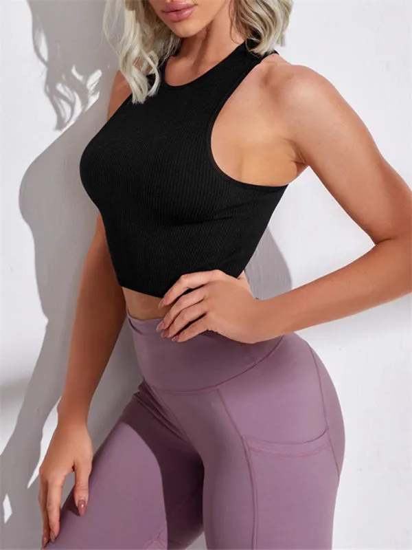 Pit Bar Sports Solid Color Round Neck Quick Dry