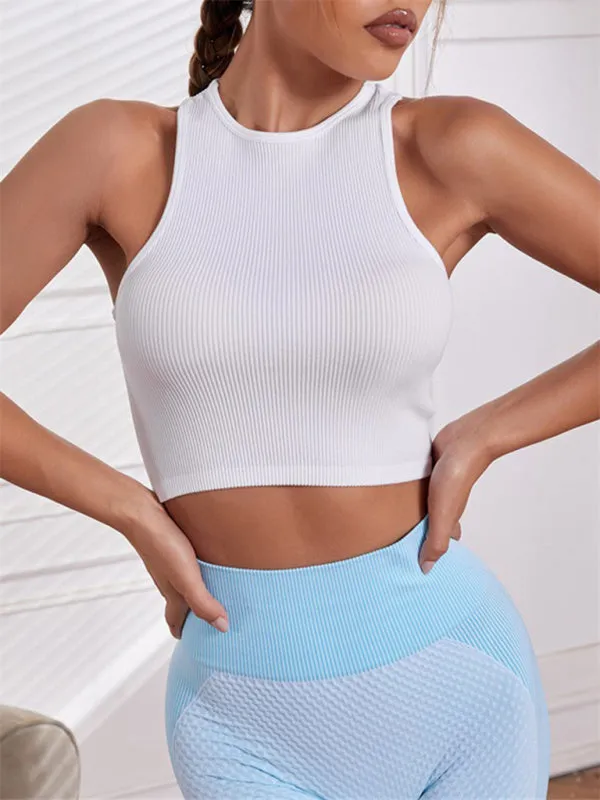 Pit Bar Sports Solid Color Round Neck Quick Dry