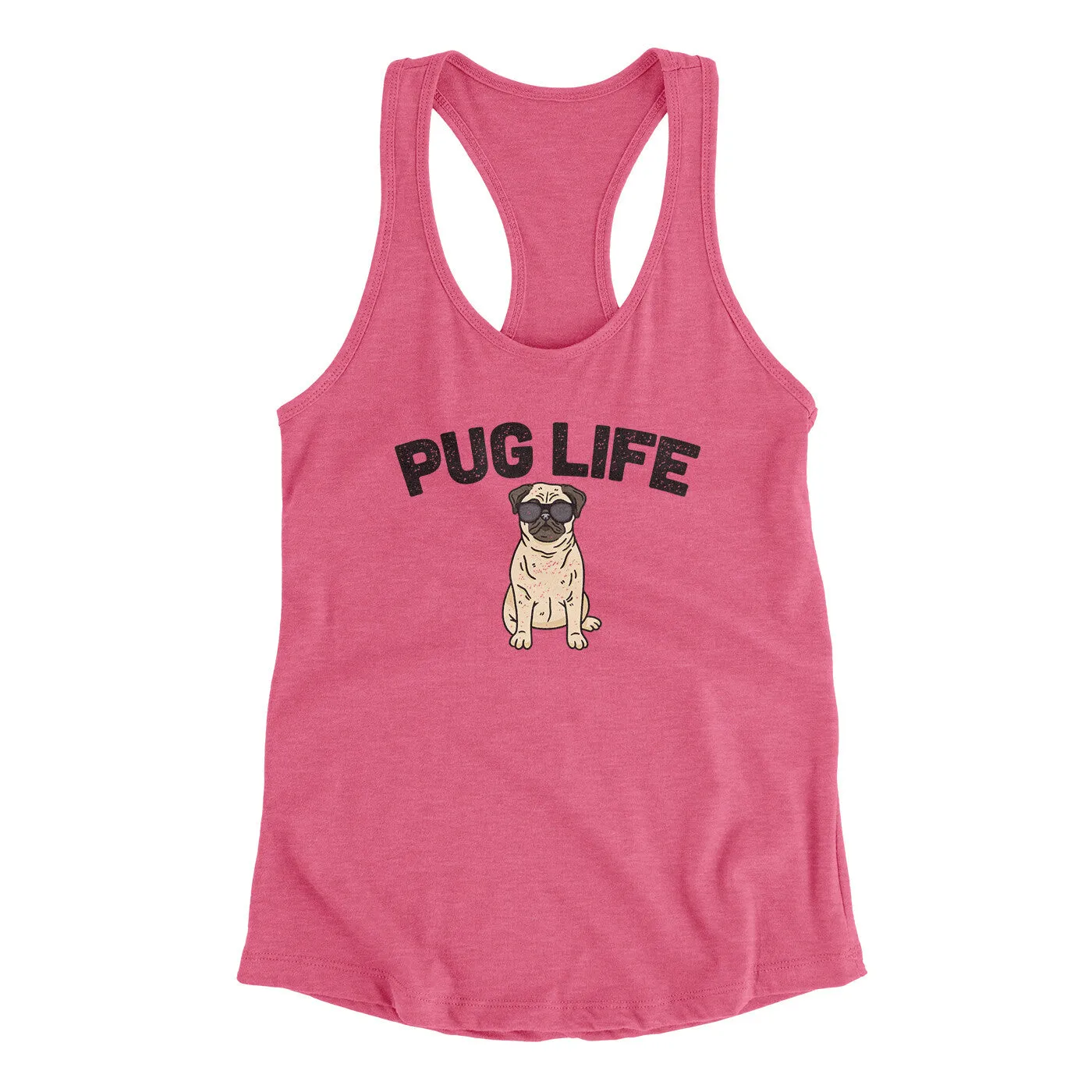 Pug Life Women's Racerback Tank