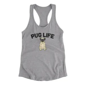 Pug Life Women's Racerback Tank