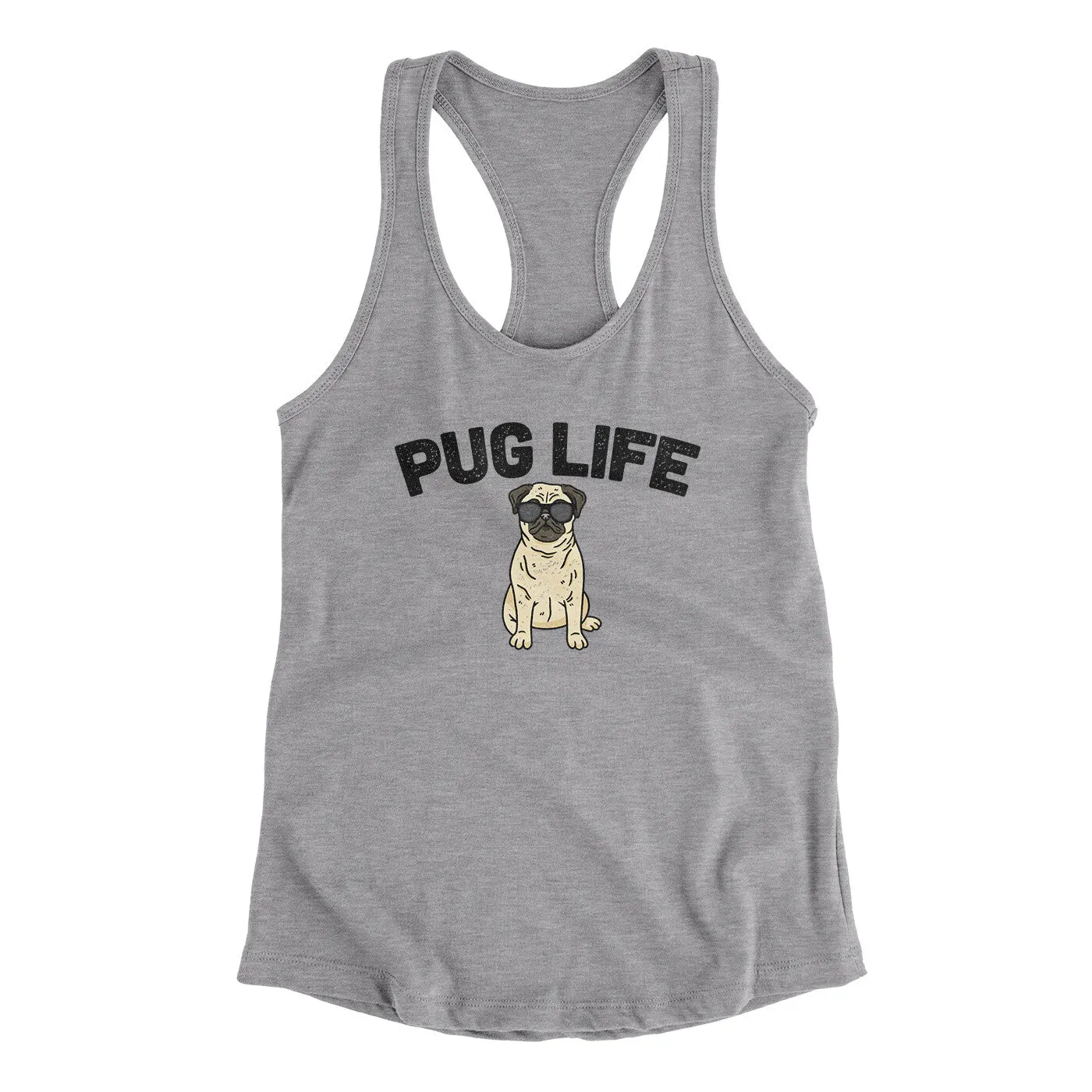 Pug Life Women's Racerback Tank