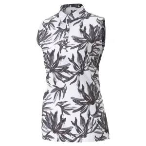 Puma Women's Palm Sleevless Golf Polo