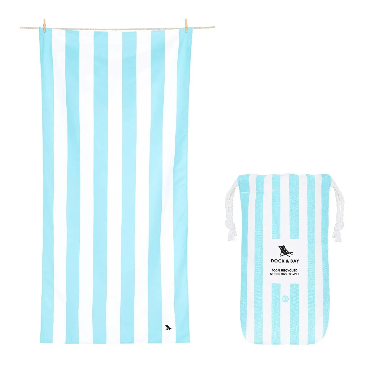 Quick Dry Towels XL (Tulum Blue)