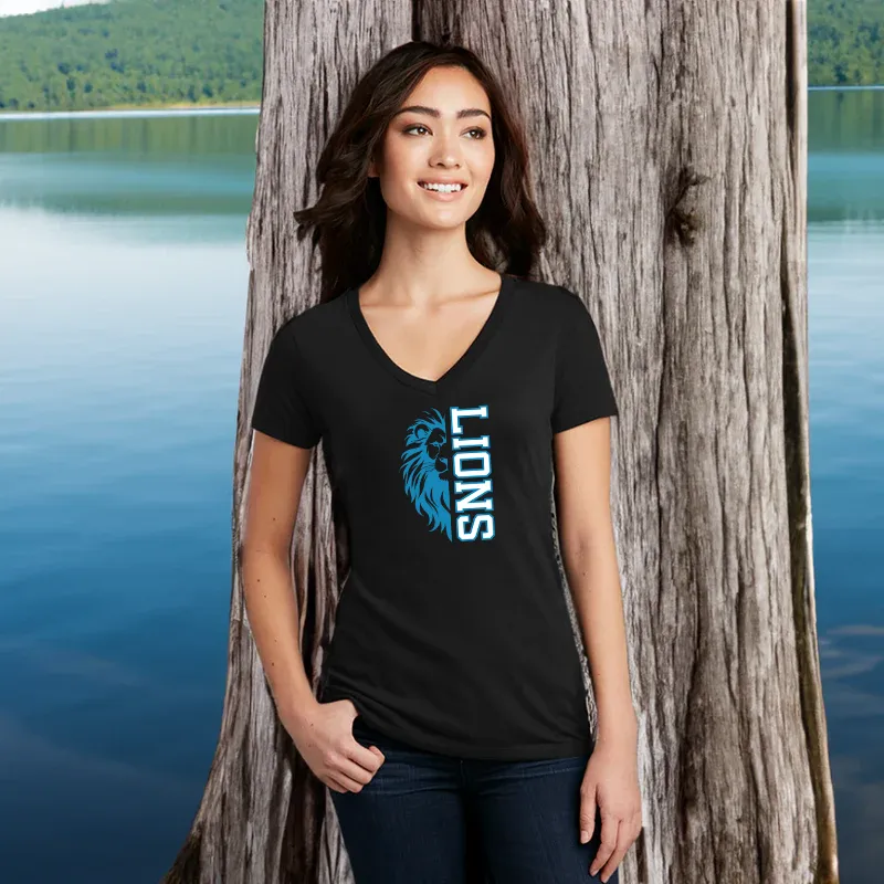 "Lion Fan" Women's V-Neck