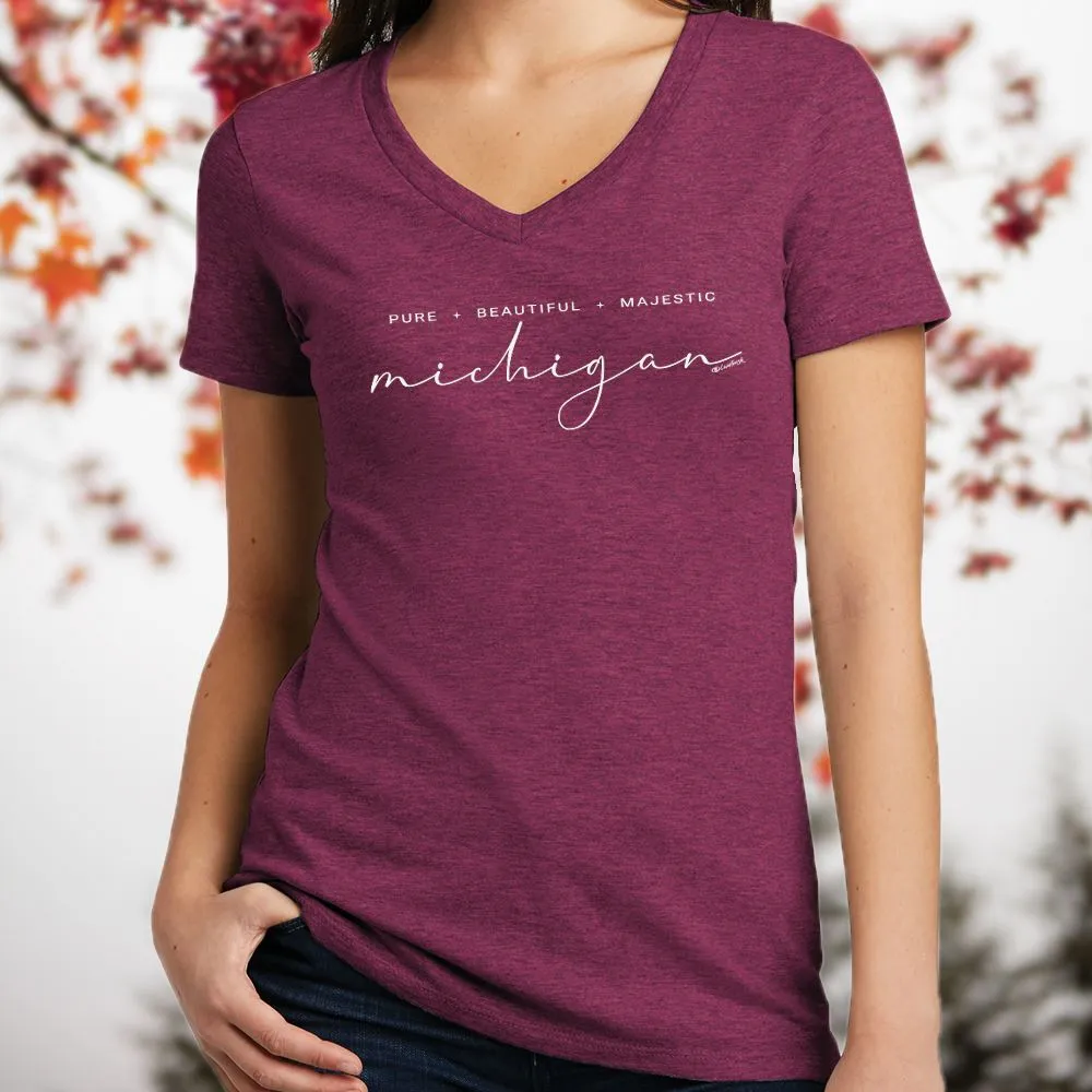 "Majestic" Women's V-Neck