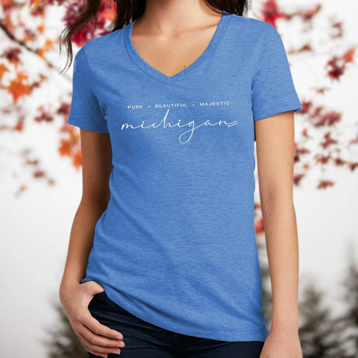 "Majestic" Women's V-Neck