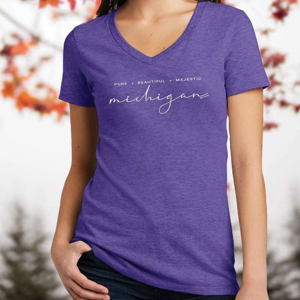 "Majestic" Women's V-Neck