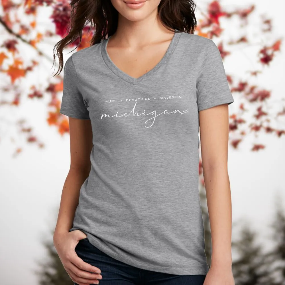 "Majestic" Women's V-Neck