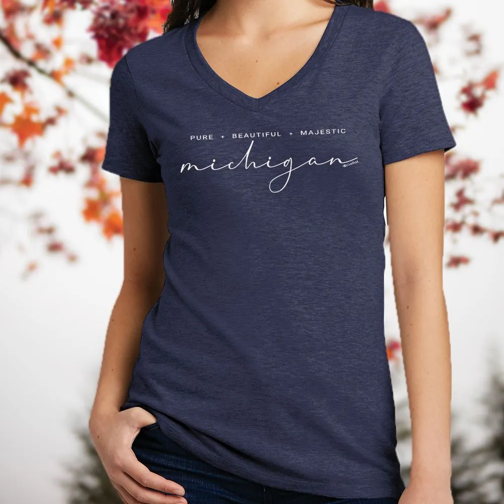 "Majestic" Women's V-Neck