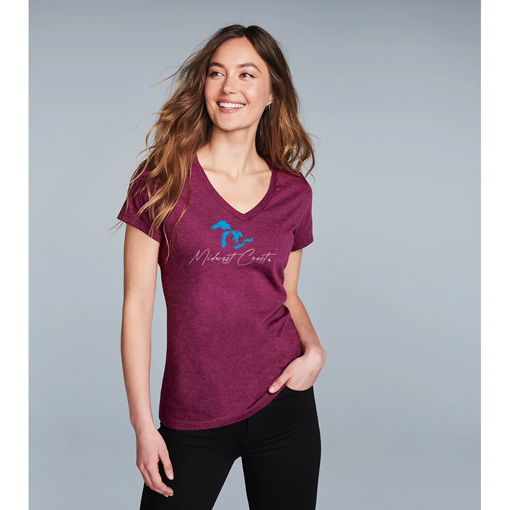 "Midwest Coast" Women's V-Neck