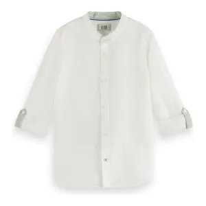 Regular-Fit Cotton-Linen Shirt