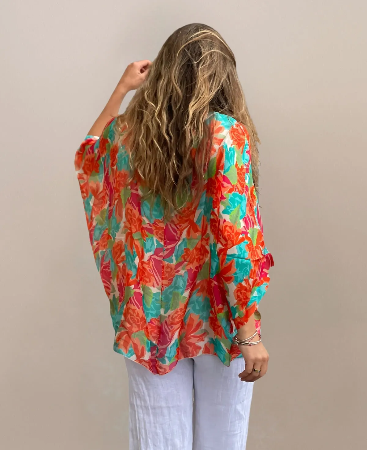 Roses Silk Top