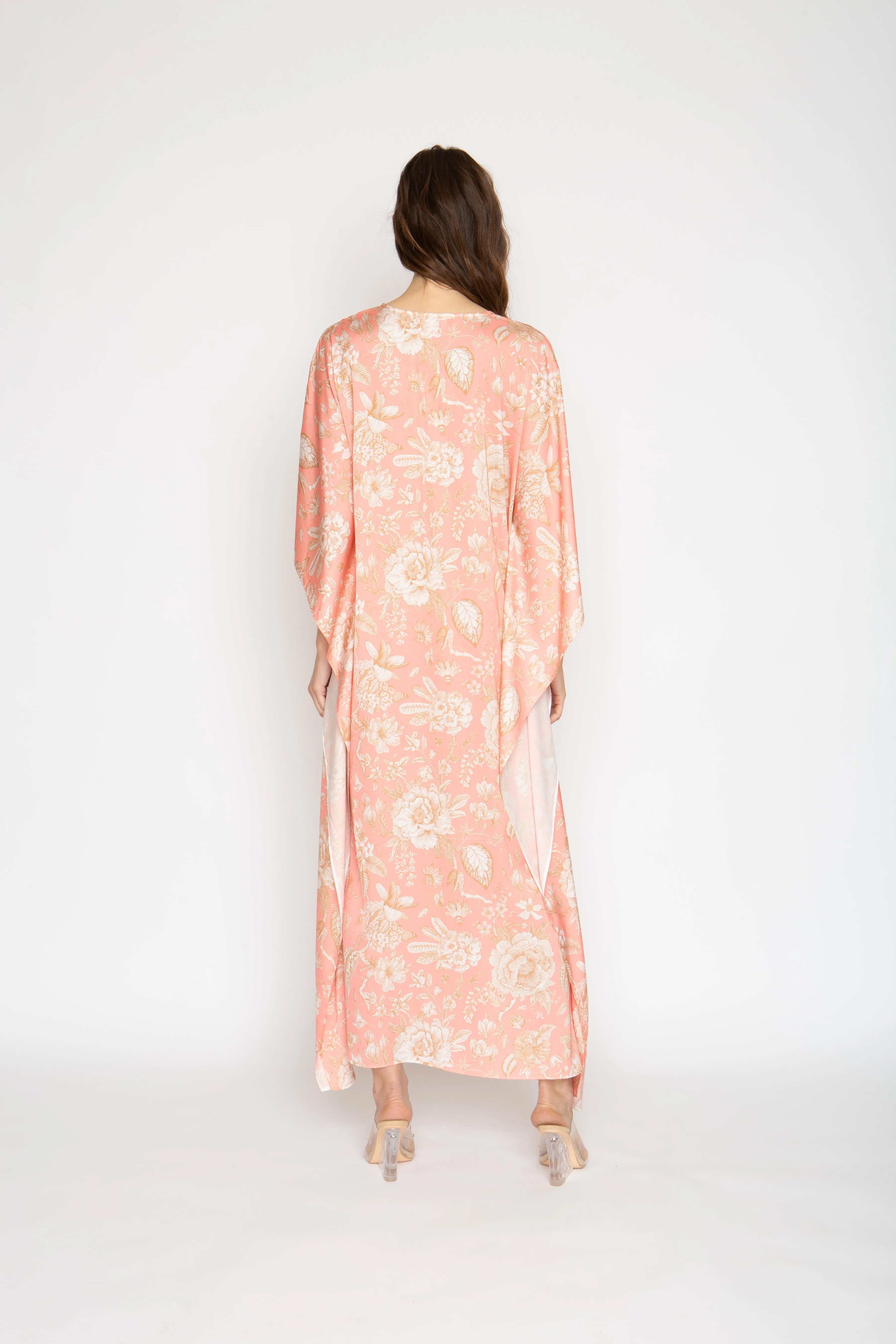 Sandy Rose Long Caftan