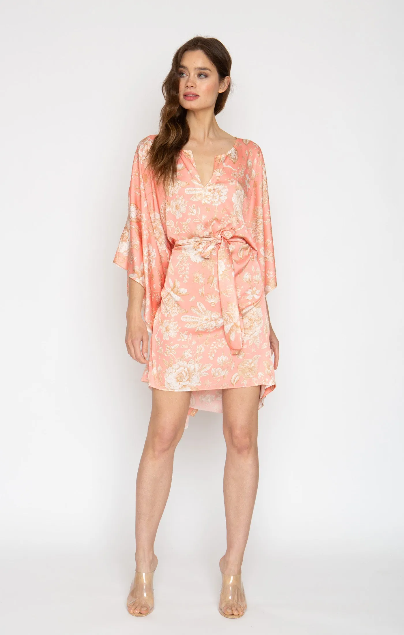 Sandy Rose Short Caftan