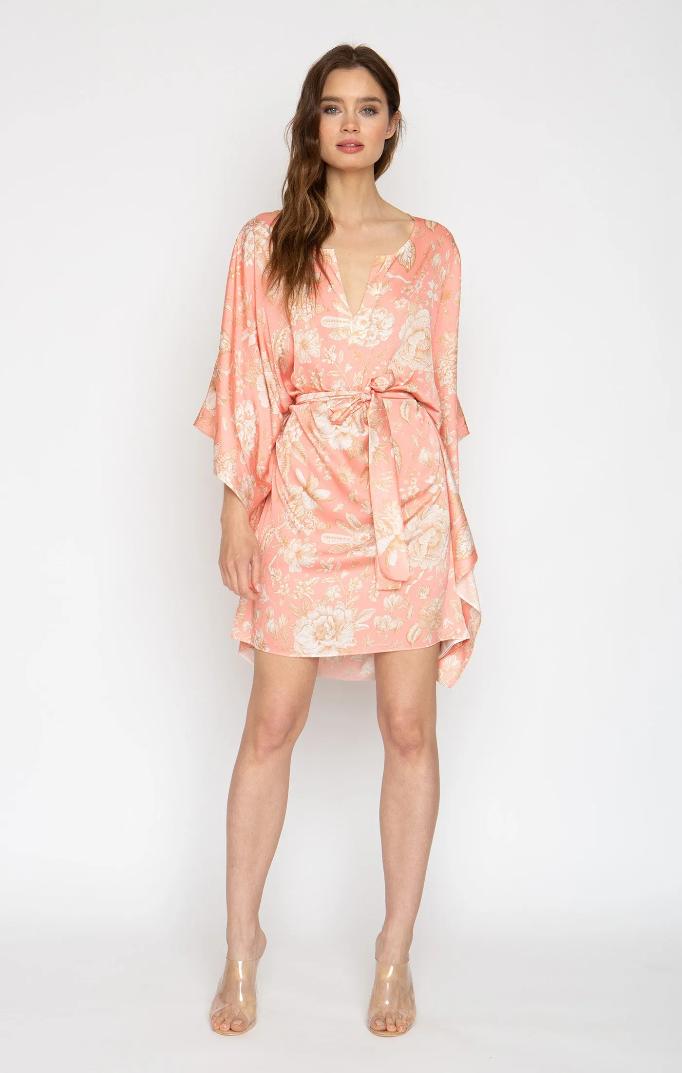 Sandy Rose Short Caftan