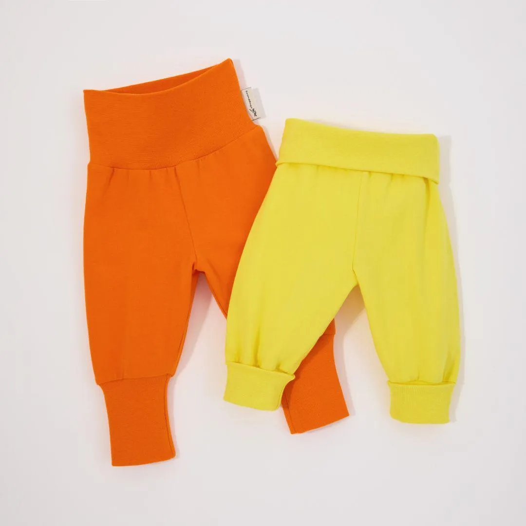 ScandiBugs Own Label Organic Yoga Pants - Sunshine Yellow