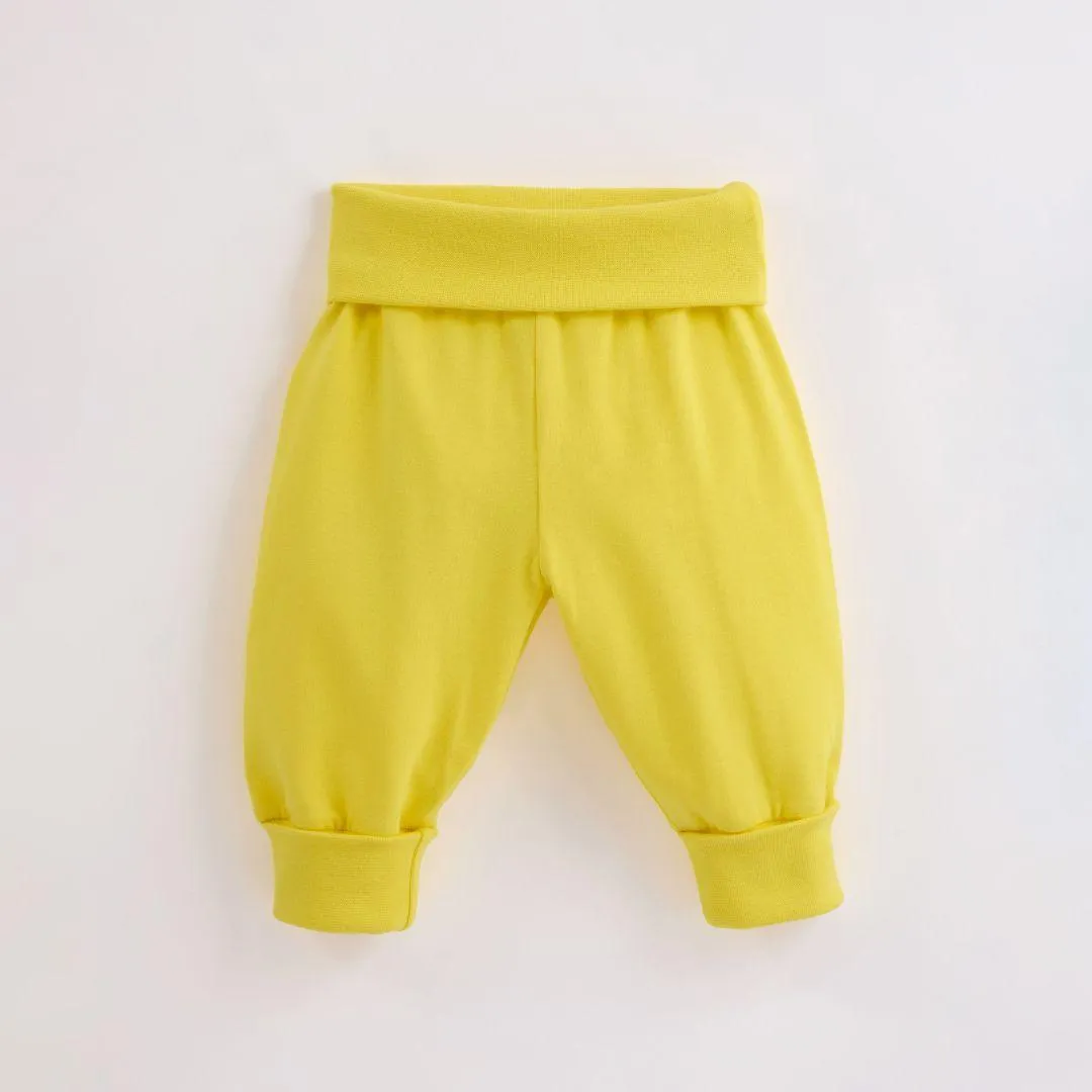 ScandiBugs Own Label Organic Yoga Pants - Sunshine Yellow