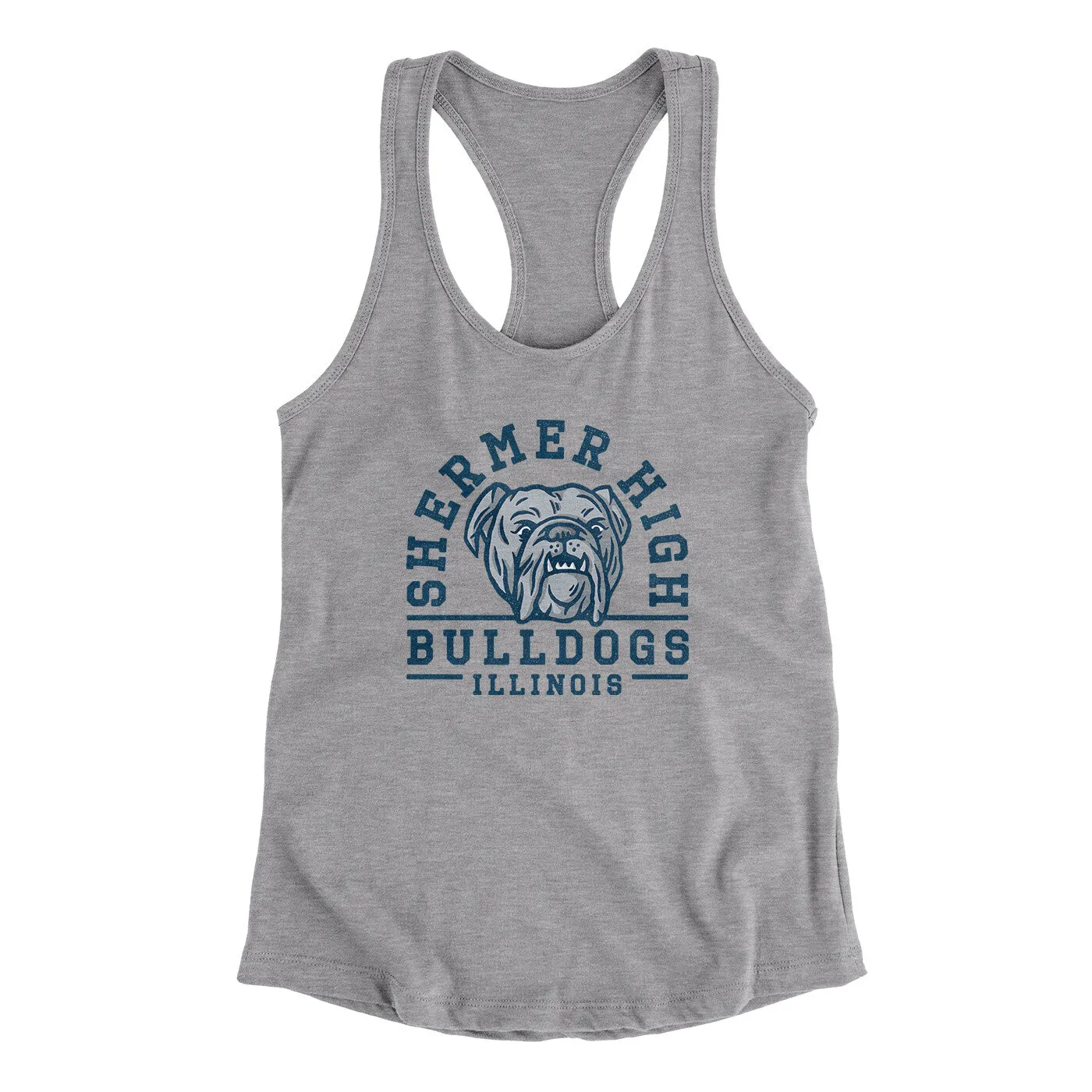 Shermer High Bulldogs Women's Racerback Tank
