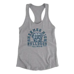 Shermer High Bulldogs Women's Racerback Tank